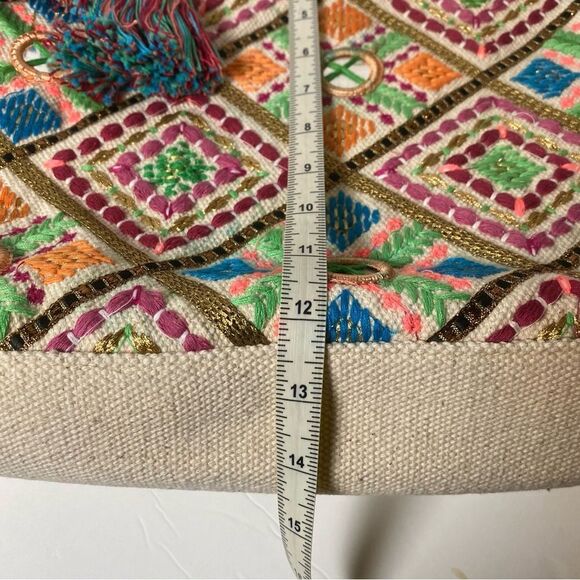 Evelyn K New W/Tags Embroidered Tote Bag - Picture 11 of 13